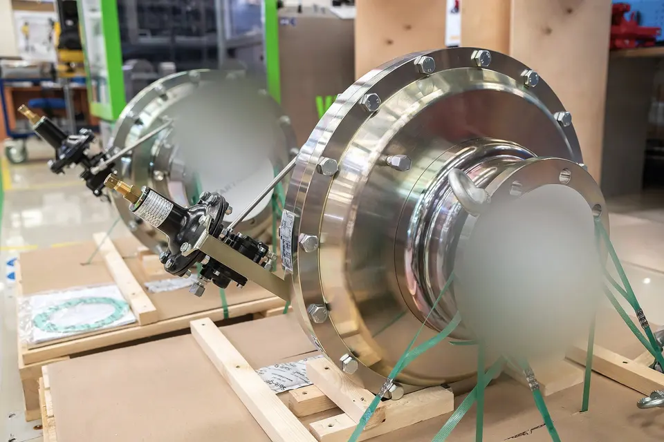 Rack-and-Pinion Pneumatic Actuator, Double Acting